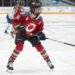 Emily Clark playing for the PWHL's Ottawa Charge
