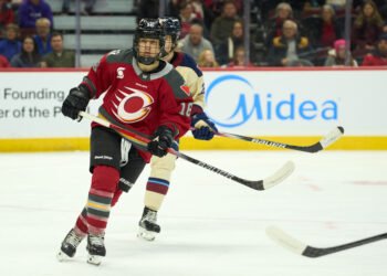 Katerina Mrazova of the Ottawa Charge