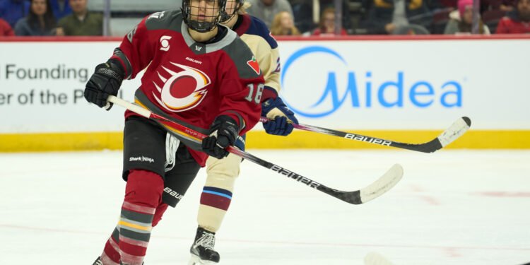 Katerina Mrazova of the Ottawa Charge