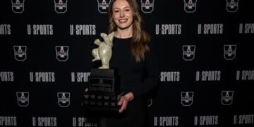 Grace Elliott was named the 2024-25 U Sports Player of the Year - Photo @ U Sports