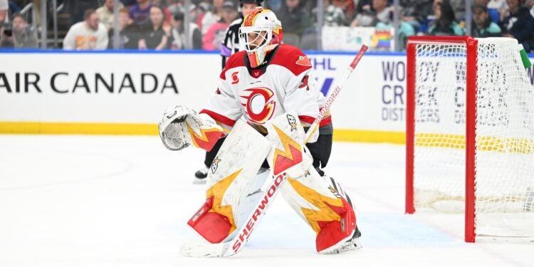 Gwyneth Philips of the PWHL's Ottawa Charge