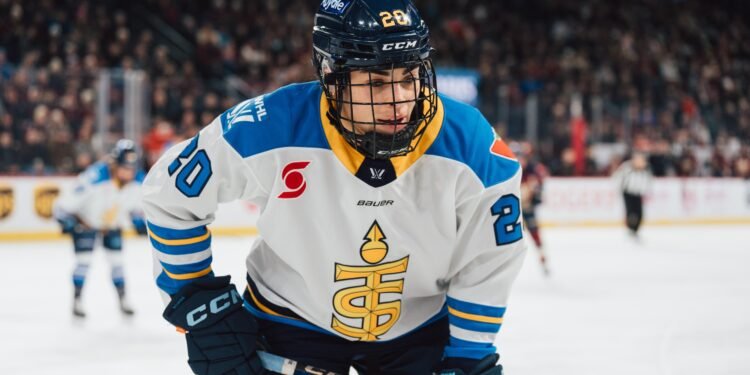 Sarah Nurse in her first game back with the Toronto Sceptres - Photo @ PWHL