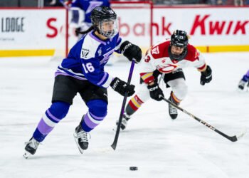 Sophie Jaques with the PWHL's Minnesota Frost