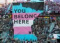 A banner displayed by the MLS' Minnesota United FC - Photo from X / @MNUFC