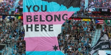 A banner displayed by the MLS' Minnesota United FC - Photo from X / @MNUFC