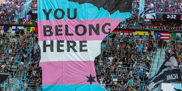 A banner displayed by the MLS' Minnesota United FC - Photo from X / @MNUFC