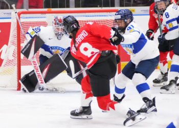Chloe Primerano fires a shot for Canada - Photo @ Hockey Canada / X
