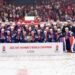 USA celebrates gold at the 2025 IIHF women's World Championships