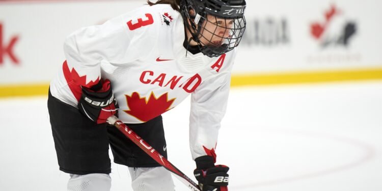 Jocelyne Larocque with Canada - Photo @ Ellen Bond