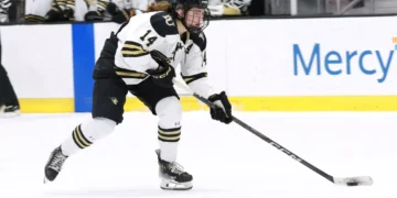 Morgan Neitzke with Lindenwood - Photo @ Don Adams Jr / Lindenwood Athletics